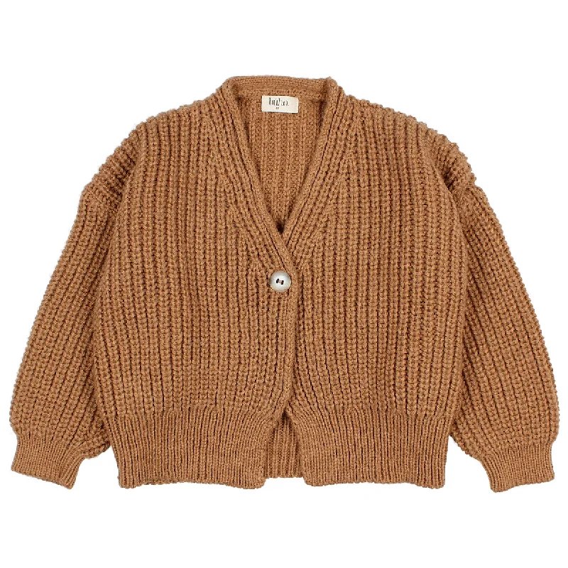 Búho Soft Knit Cardigan Iron Safe Non-Iron Wrinkle Free