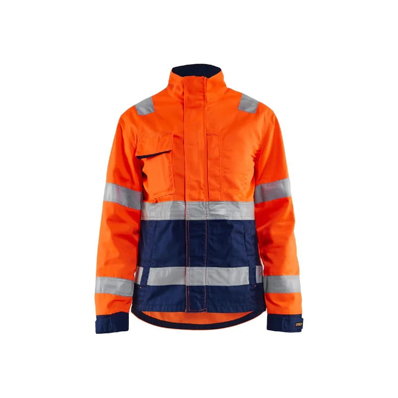 Orange/Navy Blue