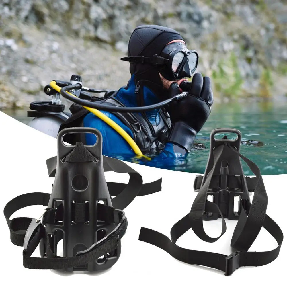Diving Tank Bracket  Safe Oxygen Cylinder Support Diving Tank Holder  Nylon Diving Tank Backpack for Under Water Sports soft tank top