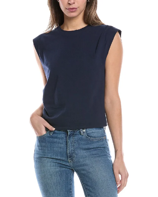 rag & bone Mica Cropped Tank low neck tank