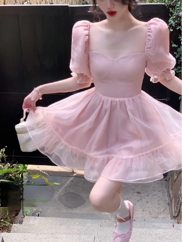 Pink Mini Dress