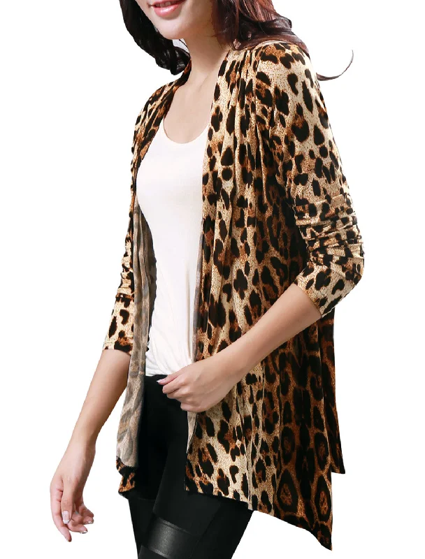 Beige Coffee Leopard