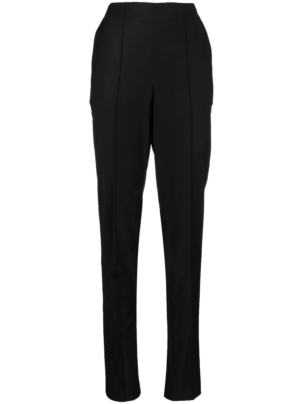 TROPICAL WOOL BACK SPLIT PANTS Classic Stretch Pants