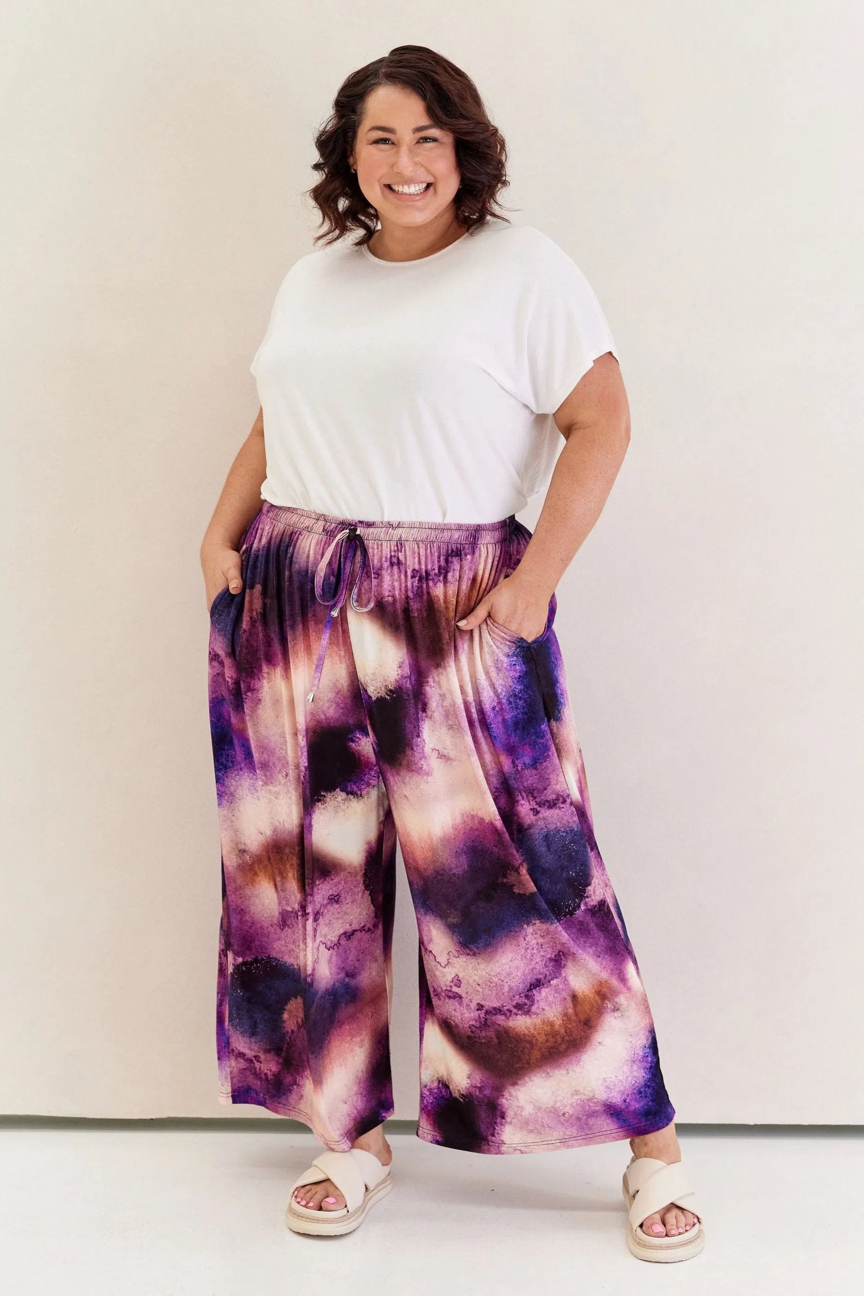 Darcy Pants 2.0 - Haze Trendy High-Waist Trousers