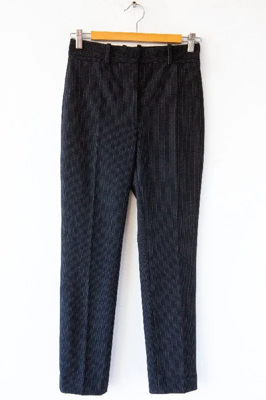 Tahis Pinstripe Pant Classic Straight Pants