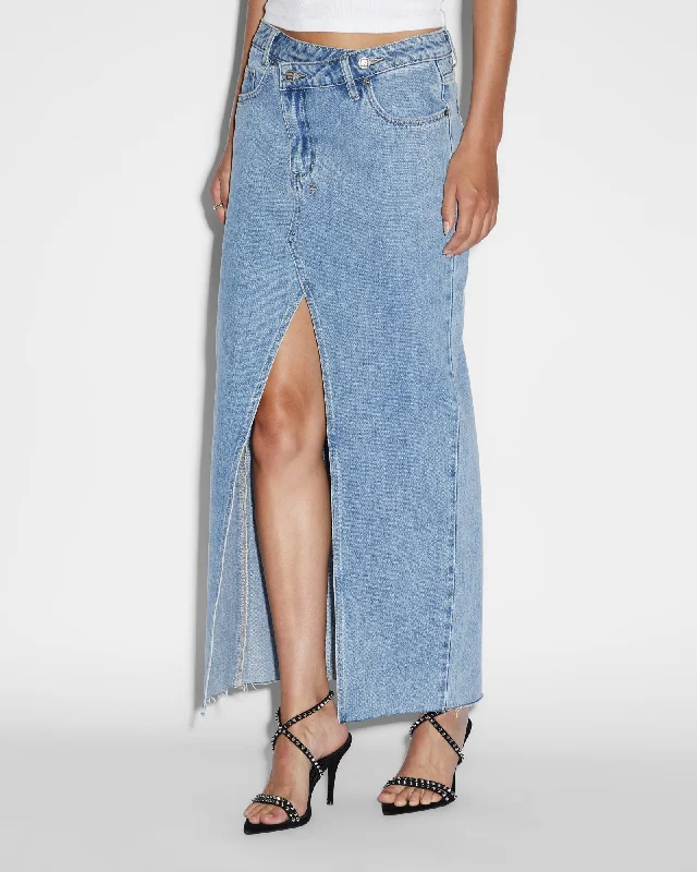 RELAX MAXI SKIRT AUTHENTIK chiffon skirt floaty