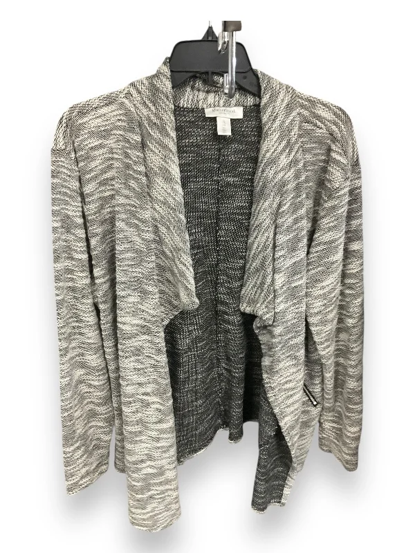 Maternity Cardigan By Motherhood, Size: Xl Print Jacquard Patchwork