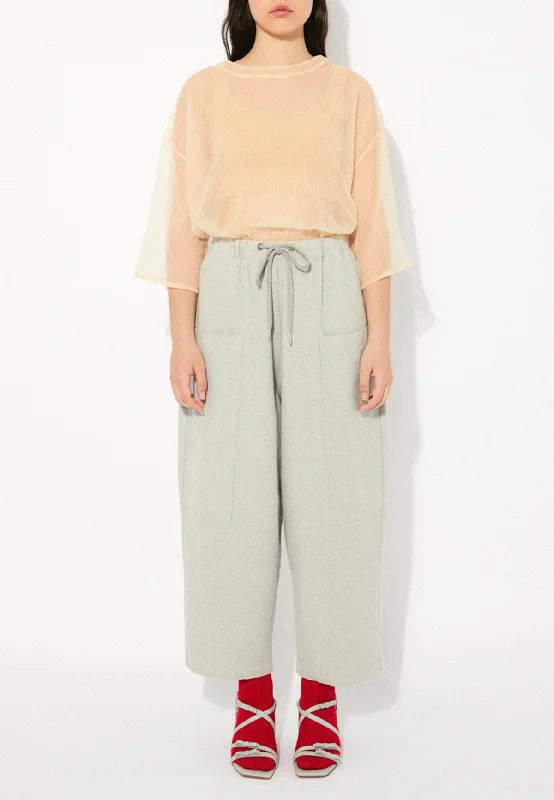 EVERGREEN PANTS LIGHT GREY Comfortable Maternity Pants