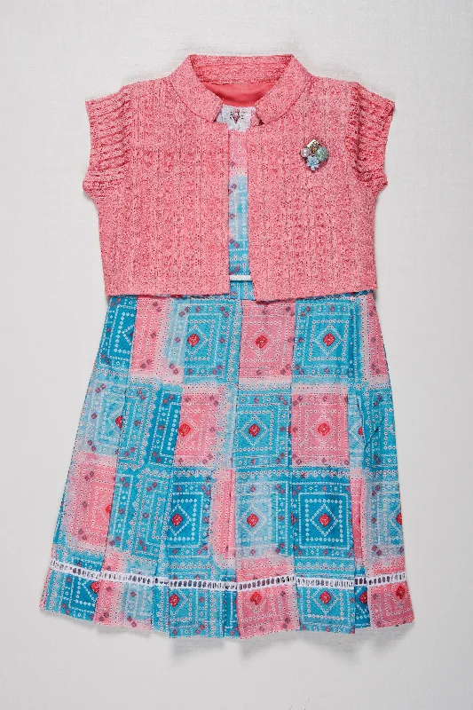 Fancy Girls Cotton Frock with Stylish Jacket - New Designs in Floral Patterns Fitted Jacket Loose Jacket Oversized Jacket Fancy Girls Cotton Frock with Stylish Jacket - New Designs in Floral Patterns Fitted Jacket Loose Jacket Oversized Jacket
