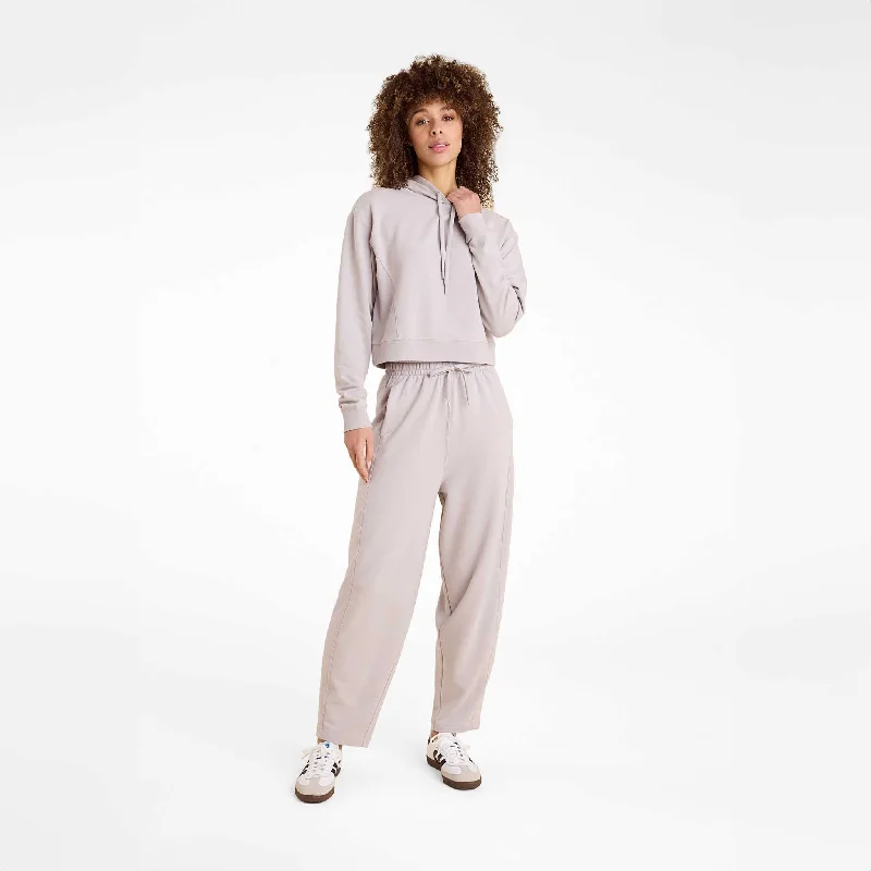 CloudTech Boyfriend Pant | Stone Classic Straight-Leg Pants