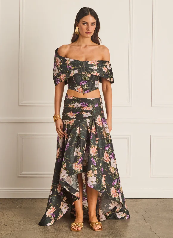 Tempest Susanna Maxi Skirt corduroy skirt textured