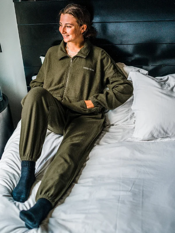 Truly Stoked Pants - Dark Camo Comfortable Pleated Pants