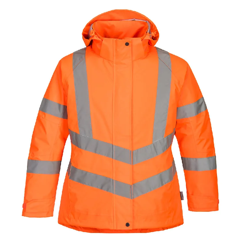 Portwest LW74 Ladies Hi Vis Winter Jacket Mesh Jacket Canvas Jacket Denim Jacket
