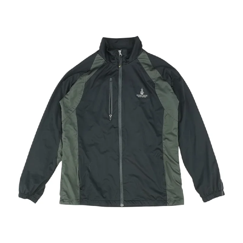 Black Solid Lightweight Jacket Fitted Jacket Loose Jacket Oversized Jacket