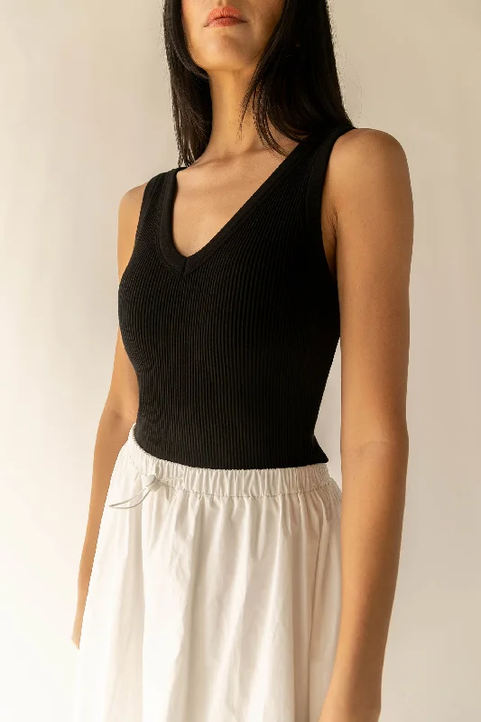 BUILT-IN BRA TANK TOP open back tank
