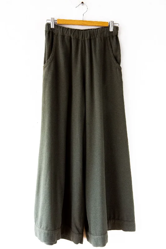 Wide Leg Pant Cozy Full-Length Pants