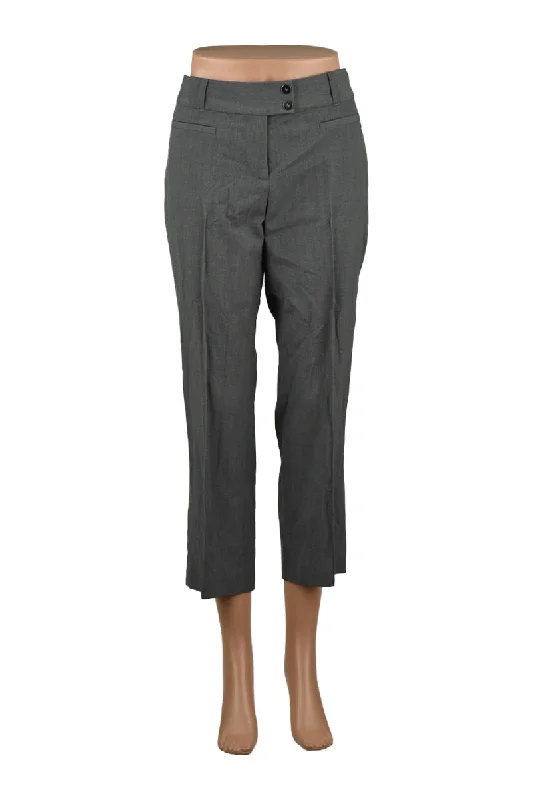 Adrienne Vittadini Pants Trendy Wide-Legged Trousers