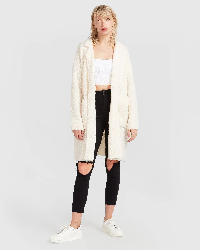 Days Go By Sustainable Blazer Cardigan - Cream Satin Fabric Silk Fabric Chiffon Fabric Days Go By Sustainable Blazer Cardigan - Cream Satin Fabric Silk Fabric Chiffon Fabric