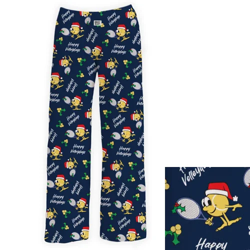 Tennis Christmas PJ Pants Chic Wool Trousers