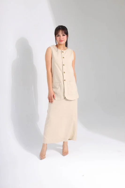 Skirt Set 1220006 wool skirt breathable