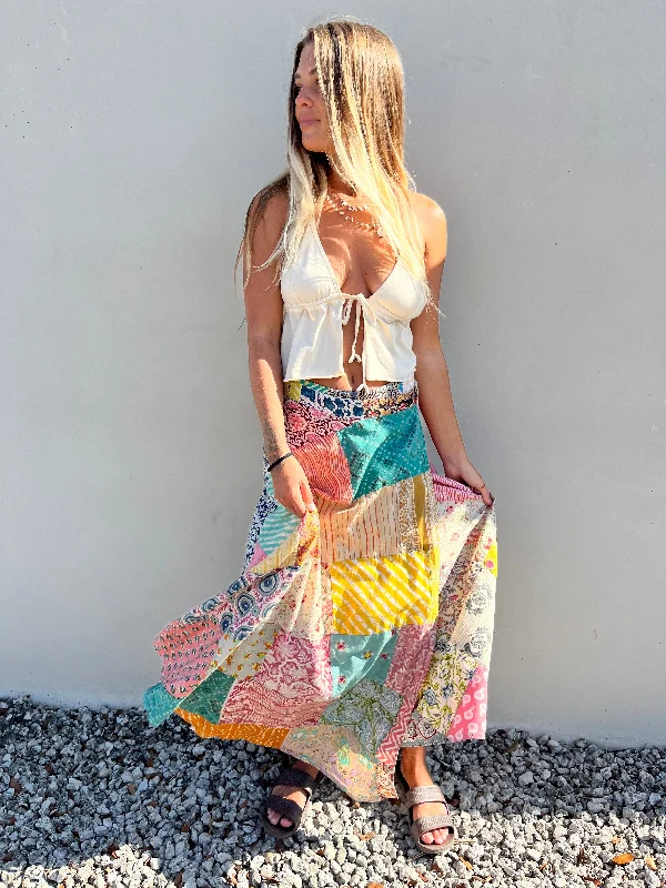 Coachella Maxi Skirt casual skirt length