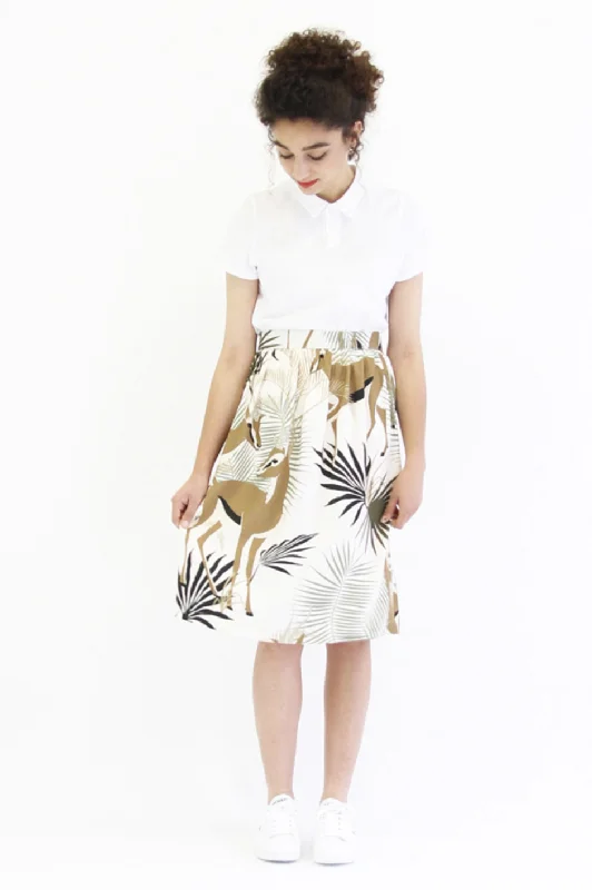 I AM Patterns Victoria Skirt cashmere skirt soft