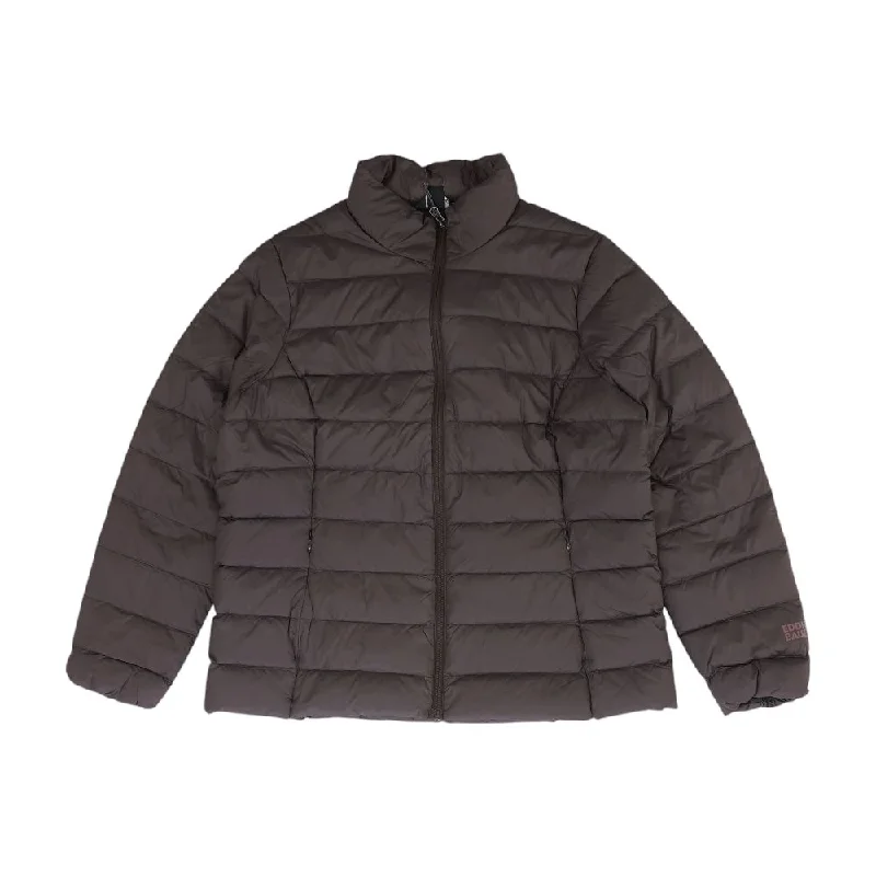 Purple Solid Puffer Jacket Faux Fur Jacket Real Fur Jacket Shearling Jacket
