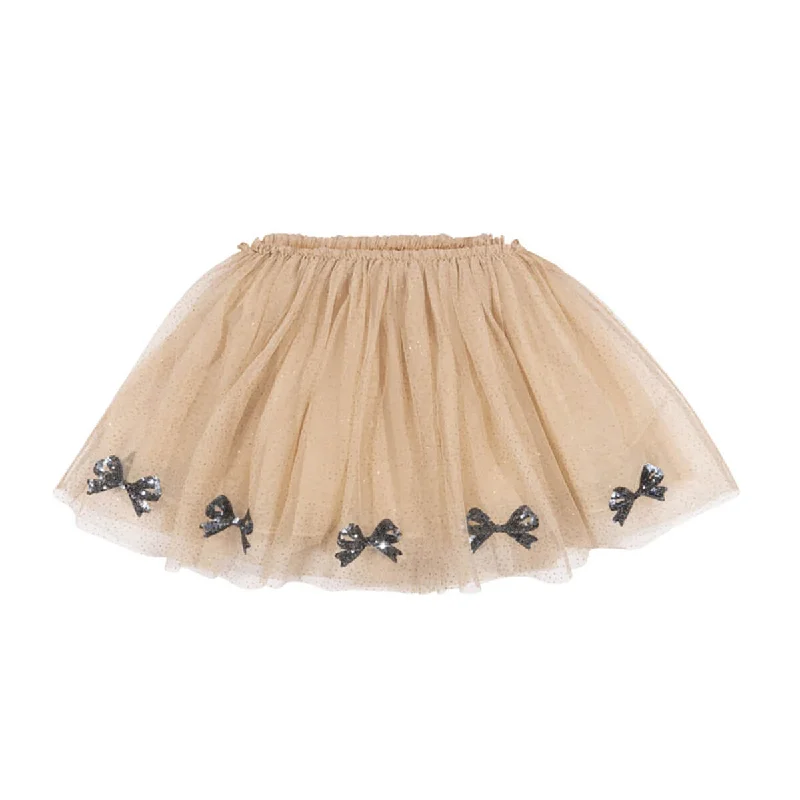 Mei Skirt in Smoke Grey by Konges Slojd velvet skirt plush