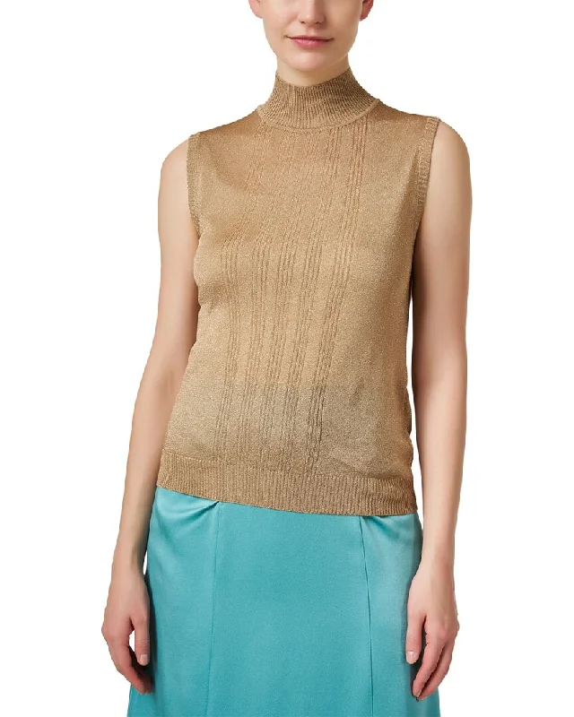 Weekend Max Mara Rodesia Knit Tank floral tank top