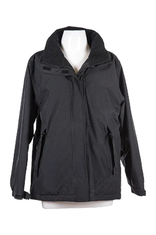 Lands' End Jacket Denim Fabric Leather Fabric Suede Fabric