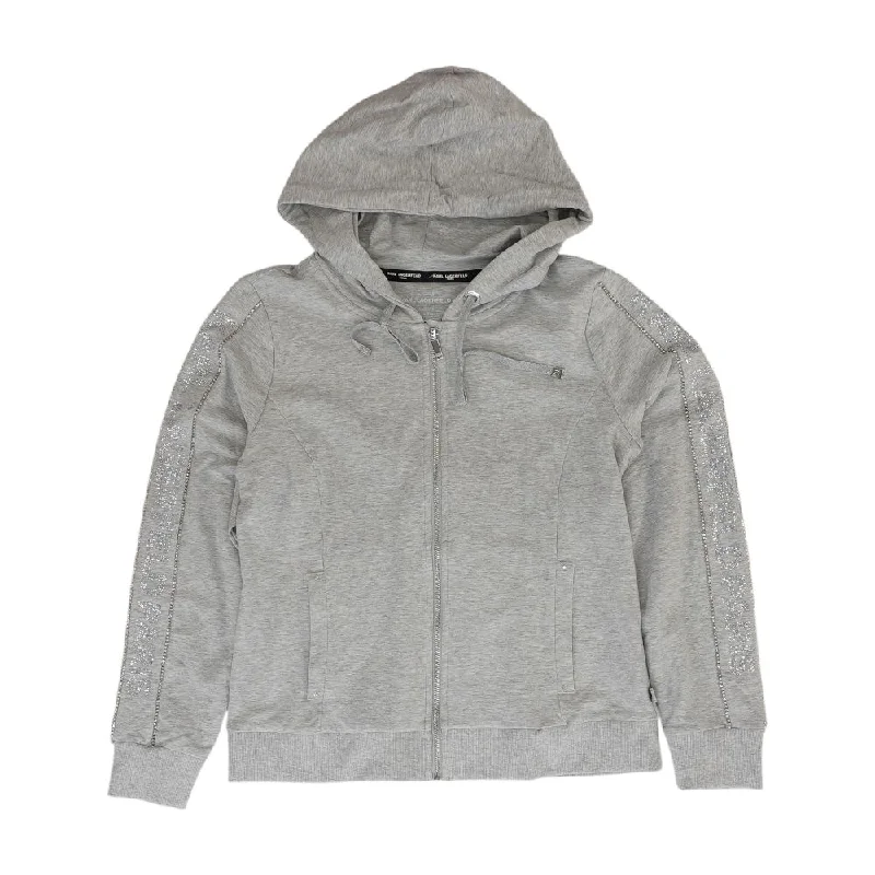 Gray Solid Lightweight Jacket Oversized Jacket Tailored Jacket Straight Jacket