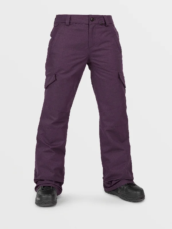Womens Bridger Insulated Pants - Blackberry Comfortable Maternity Pants