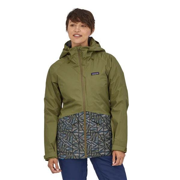 Insulated Snowbelle Jacket Women's Boat Neck Shawl Collar Notched Collar
