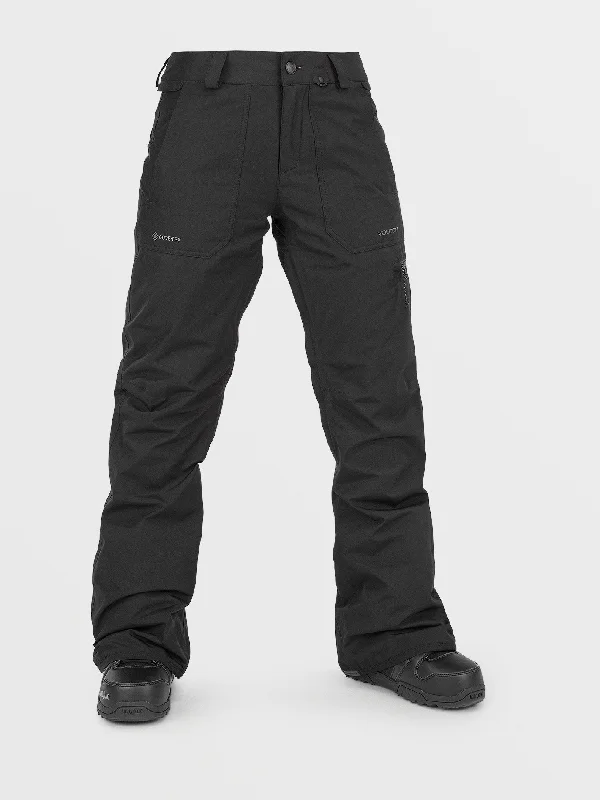 Womens Knox Insulated Gore-Tex Pants - Black High-Waist Yoga Pants