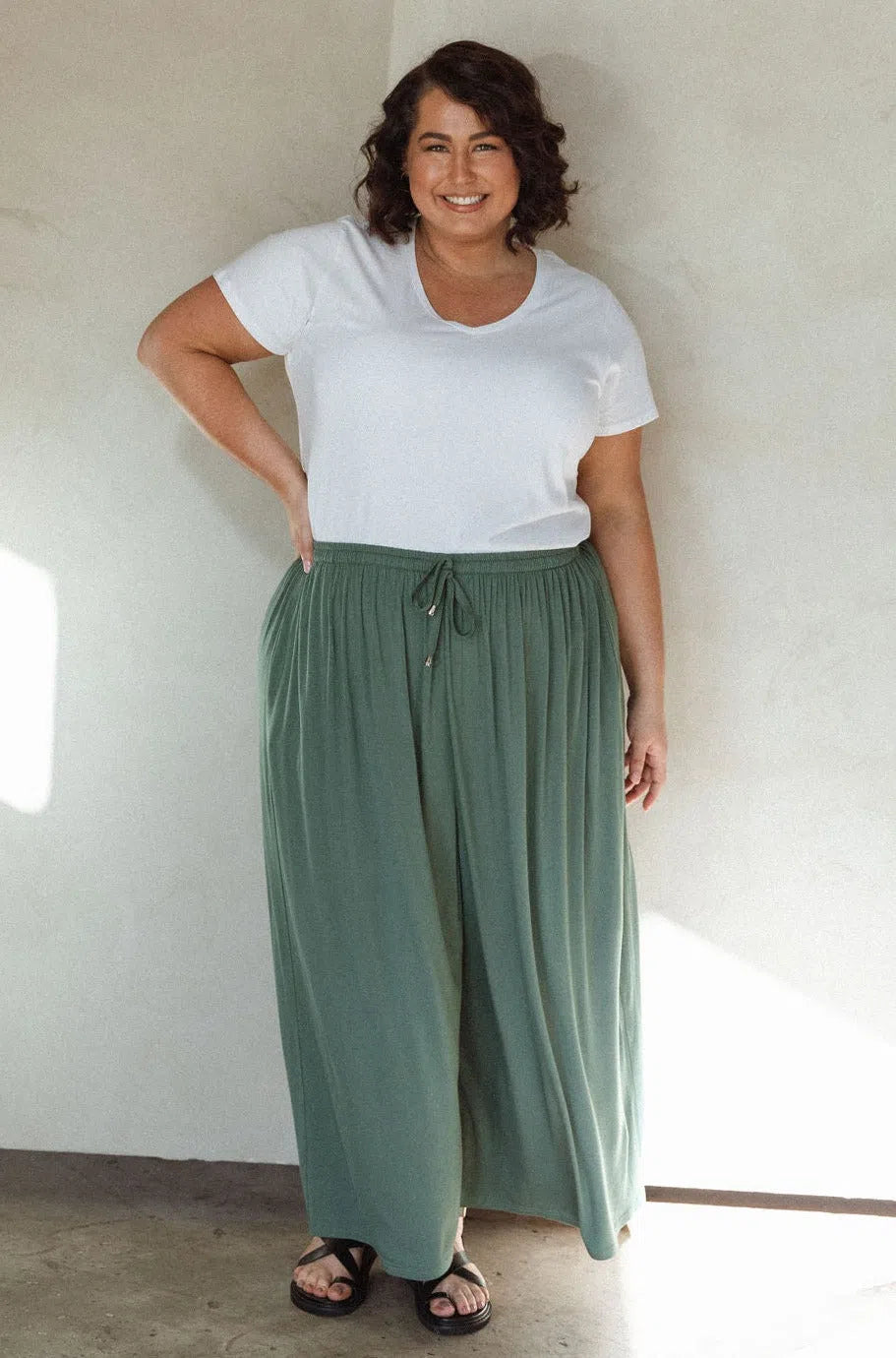 Darcy Pants 2.0 - Forest Slim Fit Casual Pants