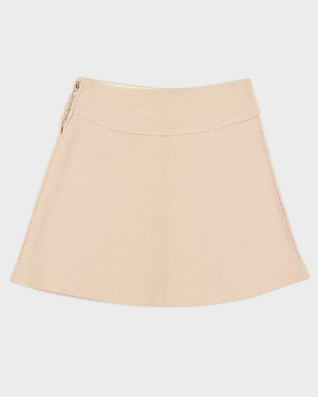 Deadstock Vintage 1970s Benetton Mini Skirt - M athletic skirt fit