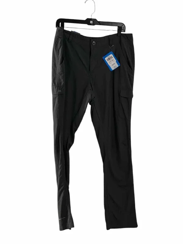 Columbia Size 14 Gray Pants Trendy Wide-Leg Pants