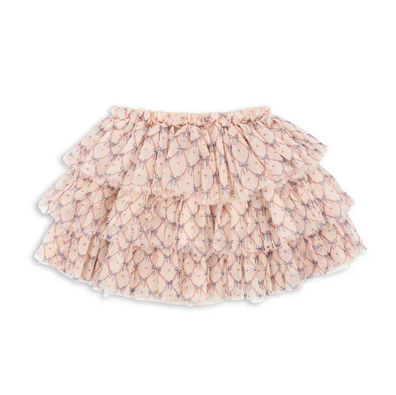 Fay Skirt in Check Bowie by Konges Slojd linen skirt airy
