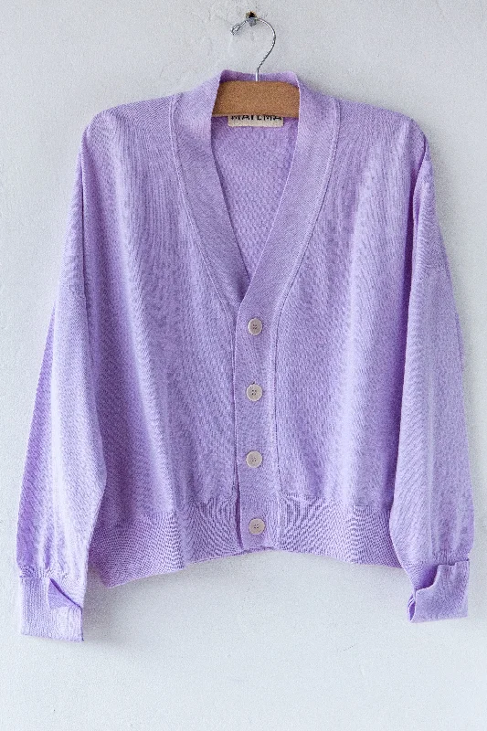 Cuffed Cardigan Anti-Pilling Anti-Shrink Durable