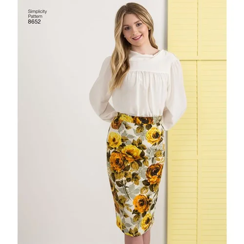 Simplicity Skirts S8652 boho skirt vibe