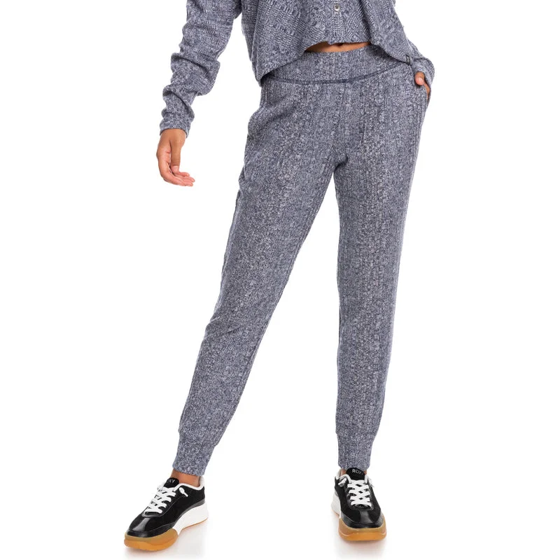 Roxy Lazy Day Cozy Ribbed Pant Classic Stretch Pants