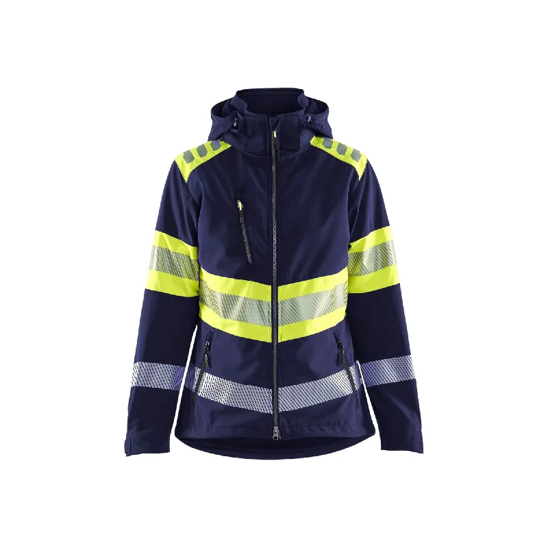 Blaklader 4404 Womens Softshell Jacket Hi-Vis (44042513) Herringbone Jacket Houndstooth Jacket Plaid Jacket Blaklader 4404 Womens Softshell Jacket Hi-Vis (44042513) Herringbone Jacket Houndstooth Jacket Plaid Jacket