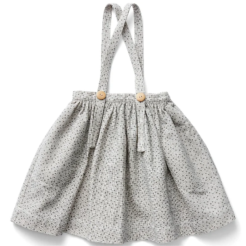 Mavis Skirt in Needlepoint Print by Soor Ploom - Last Ones In Stock - 3-7 Years cashmere skirt fine