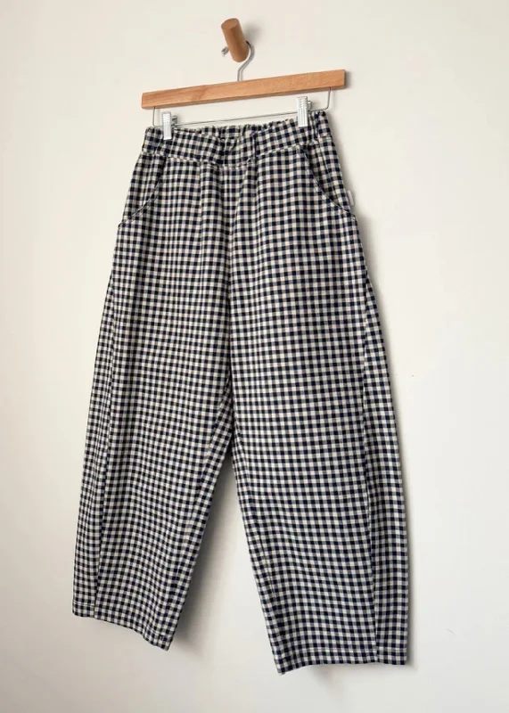 Navy Gingham