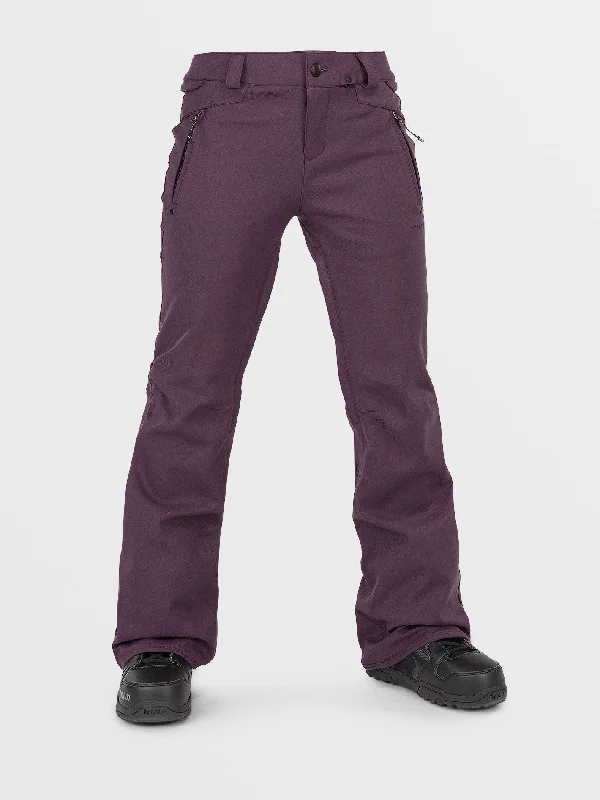 Womens Species Stretch Pants - Blackberry Comfy High-Waist Jeans