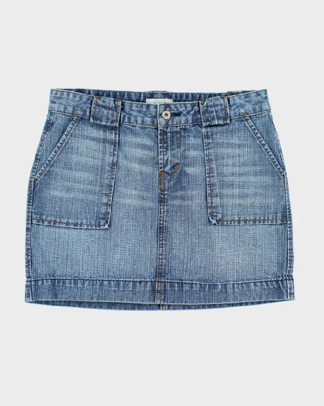 Vintage Y2k 00s Jacob Connexion Denim Mini Skirt - S pencil skirt chic