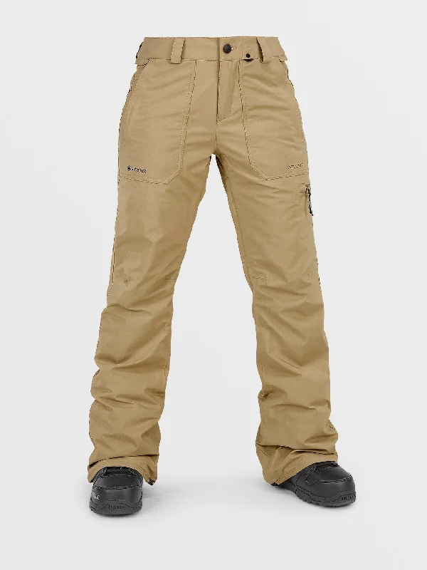 Womens Knox Ins Gore-Tex Pants - Dark Khaki Fashionable Sporty Pants