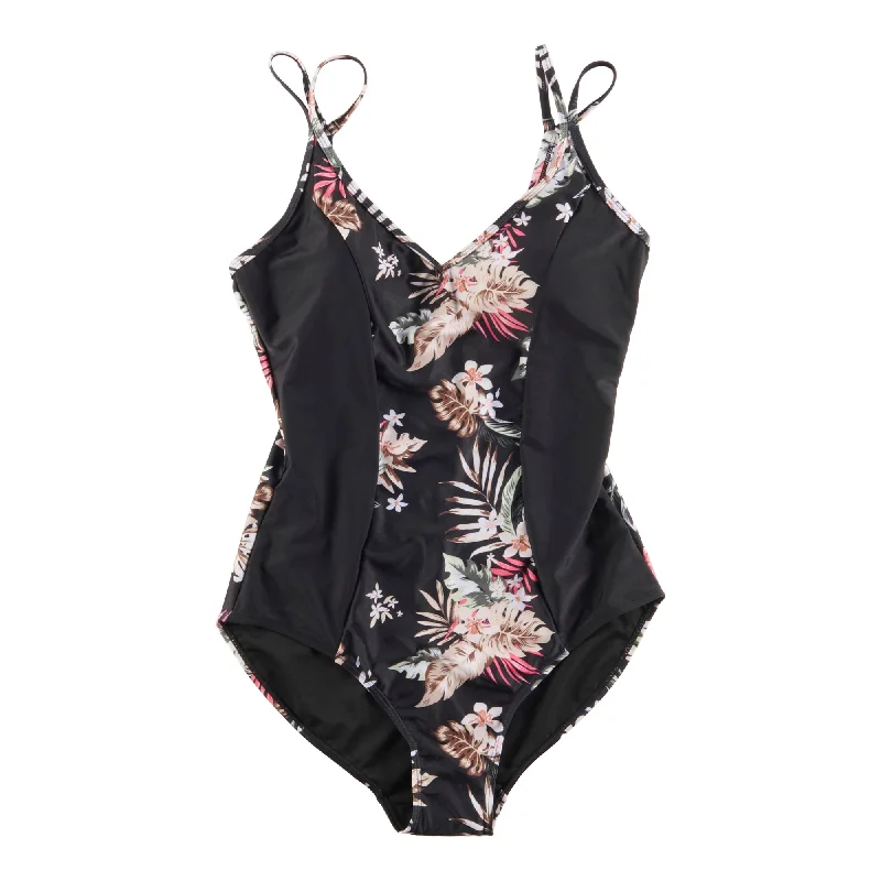ACX Active Women's Hawaiian Tropical Swimsuit Lace Back Bikini