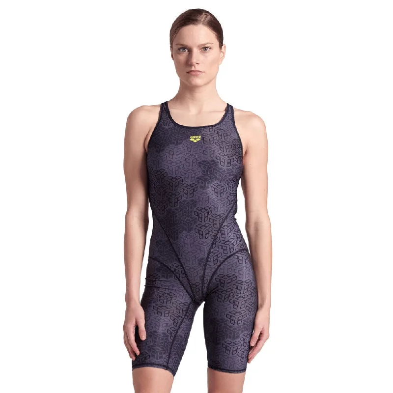 Arena Camo Kikko Full Body Ladies Swimsuit - Black/Multi Beach Ready Swimsuit
