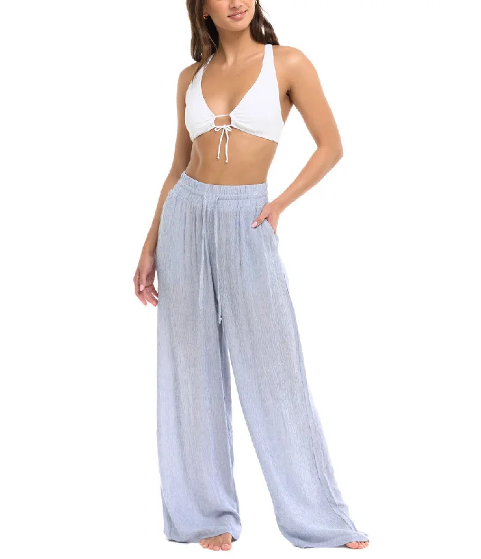 Eidon Swimwear Evi Denim Long Pant Cover Up 35245680 Bold High-Cut Bikini